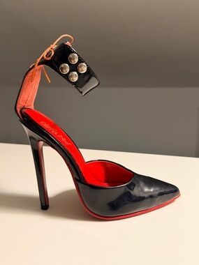 Fetish style Ankle Strap High Heels